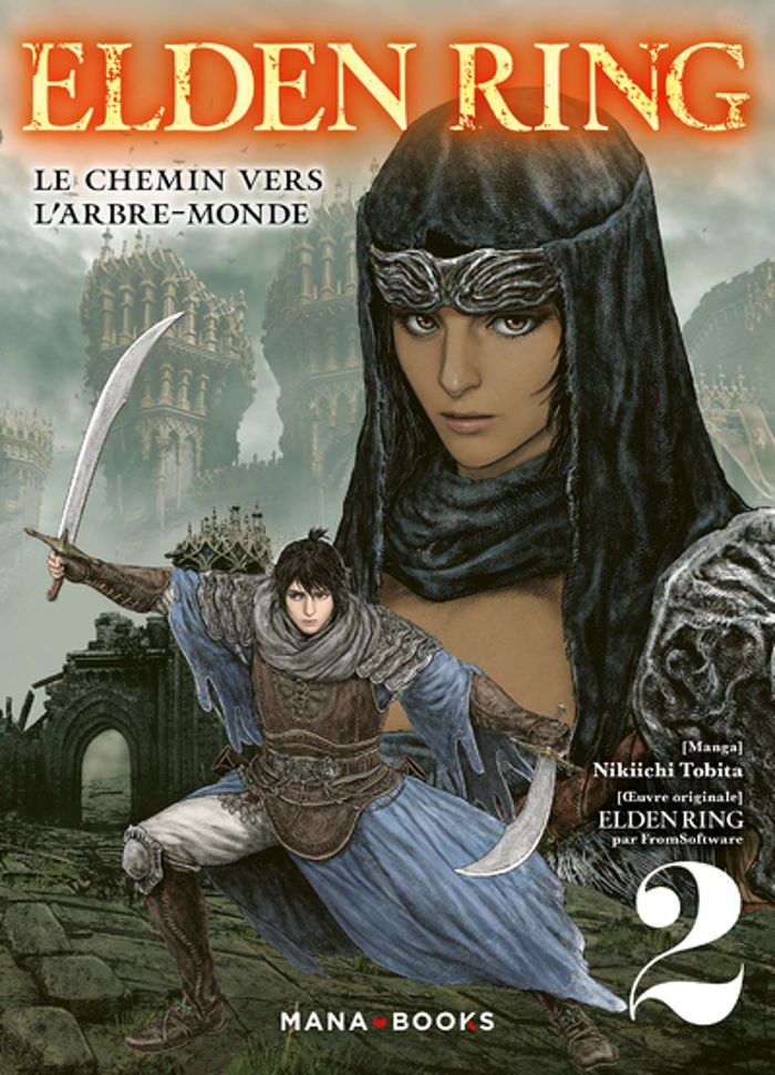 Couverture du livre « ELDEN RING LE CHEMIN VERS L'ARBRE-MONDE - ELDEN RING : LE CHEMIN VERS L'ARBRE-MONDE T02 », librairie Les Contes Infusés à Corte