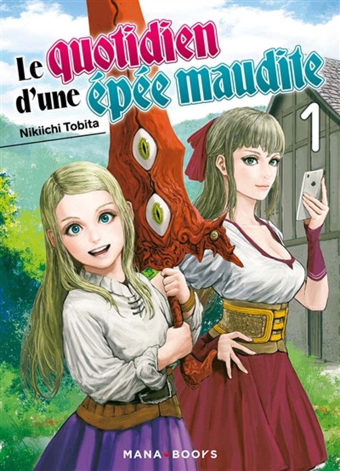 Couverture du livre « Le quotidien d'une épée maudite » de Nikiichi Tobita, librairie Les Contes Infusés à Corte