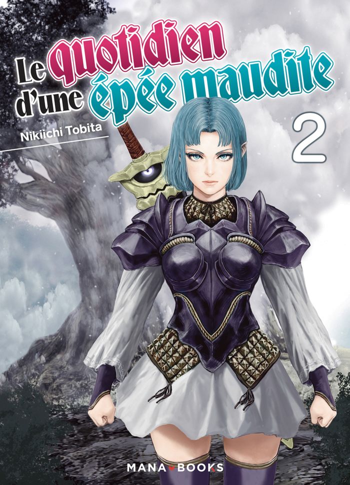 Couverture du livre « Le quotidien d'une épée maudite » de Nikiichi Tobita, librairie Les Contes Infusés à Corte