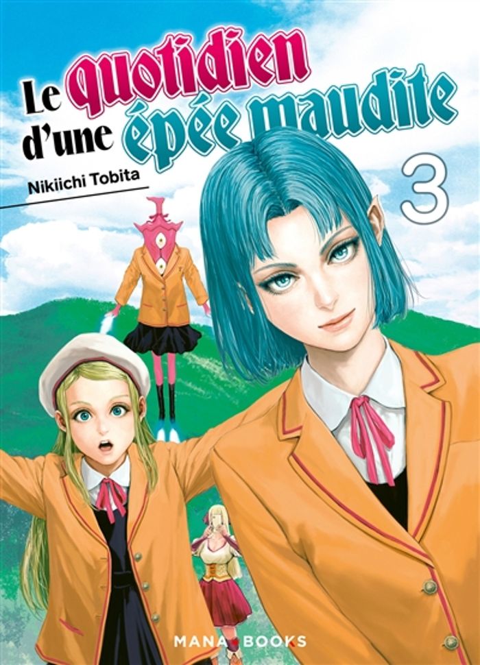 Couverture du livre « Le quotidien d'une épée maudite » de Nikiichi Tobita, librairie Les Contes Infusés à Corte