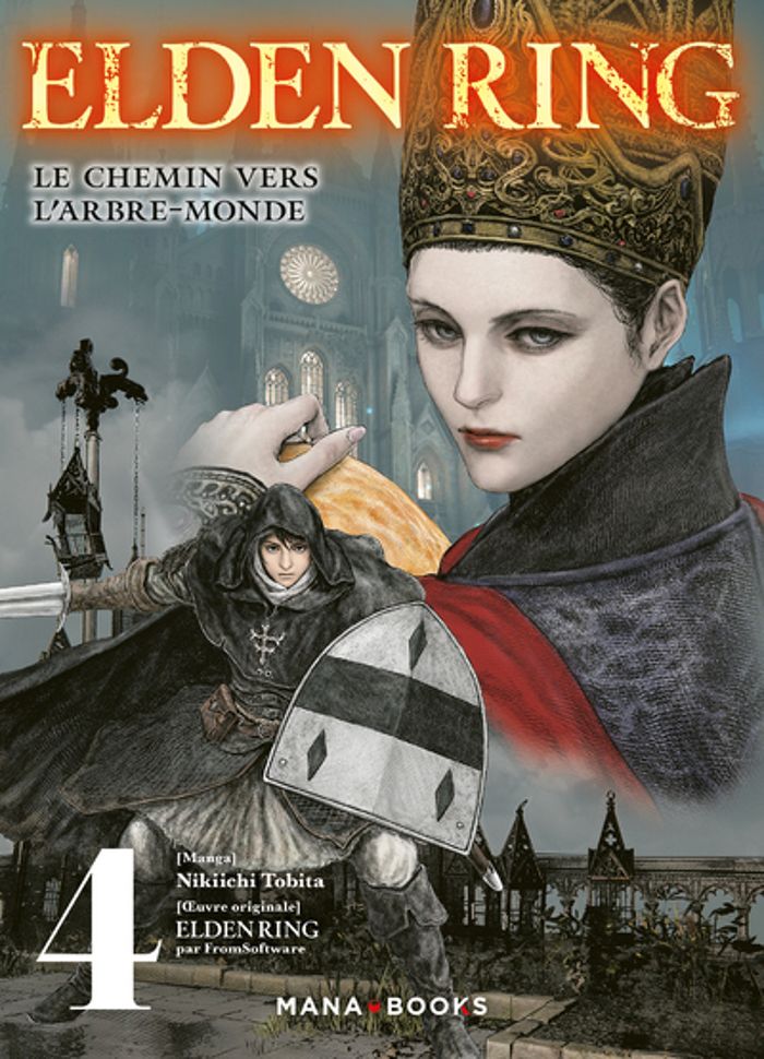 Couverture du livre « ELDEN RING LE CHEMIN VERS L'ARBRE-MONDE - ELDEN RING : LE CHEMIN VERS L'ARBRE-MONDE T04 », librairie Les Contes Infusés à Corte