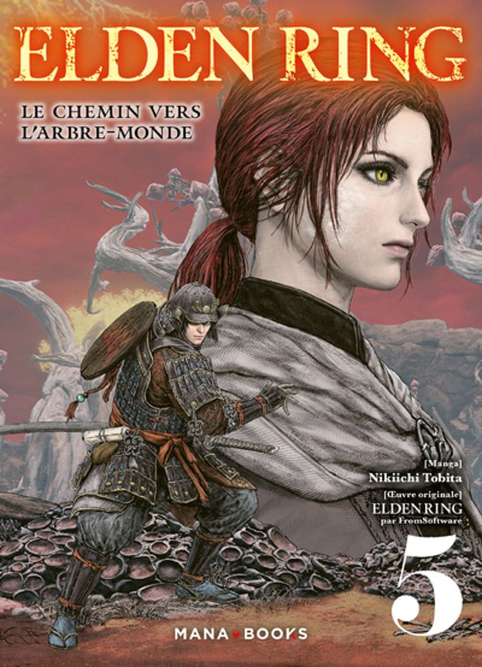 Couverture du livre « ELDEN RING LE CHEMIN VERS L'ARBRE-MONDE - ELDEN RING : LE CHEMIN VERS L'ARBRE-MONDE T05 », librairie Les Contes Infusés à Corte