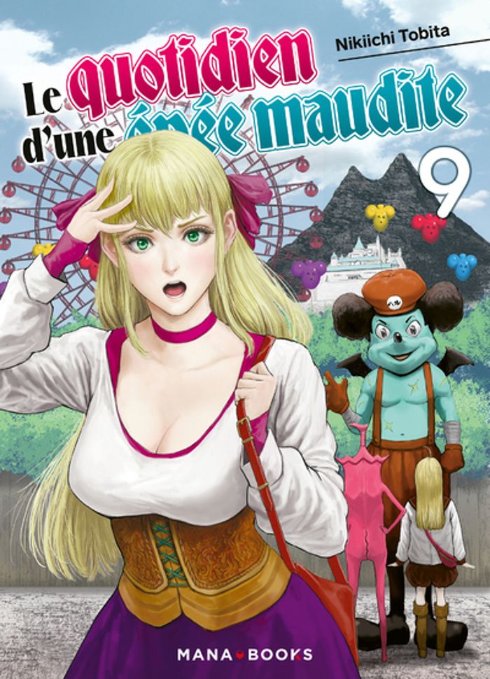 Couverture du livre « Le quotidien d'une épée maudite », librairie Les Contes Infusés à Corte