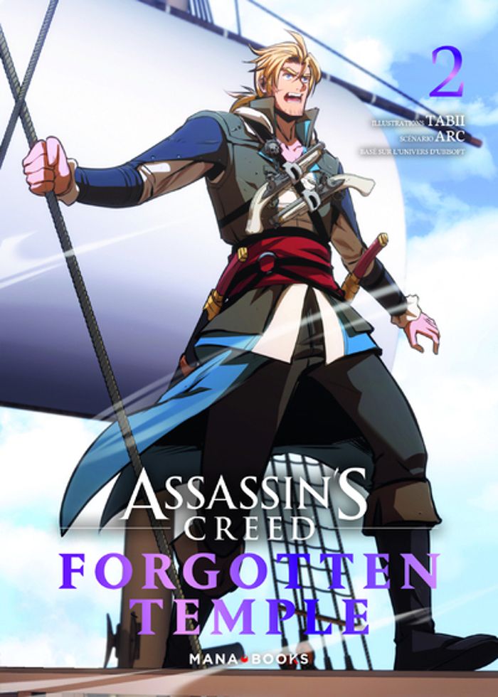 Couverture du livre « Assassin's creed : forgotten temple » de Tabii, librairie Les Contes Infusés à Corte