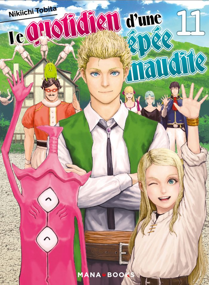 Couverture du livre « Le quotidien d'une épée maudite » de Nikiichi Tobita, librairie Les Contes Infusés à Corte