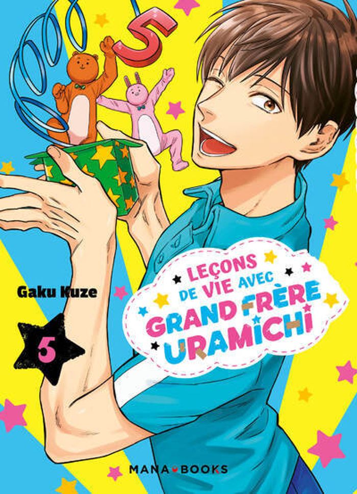 Couverture du livre « Leçons de vie avec grand frère Uramichi » de Gaku Kuze, librairie Les Contes Infusés à Corte