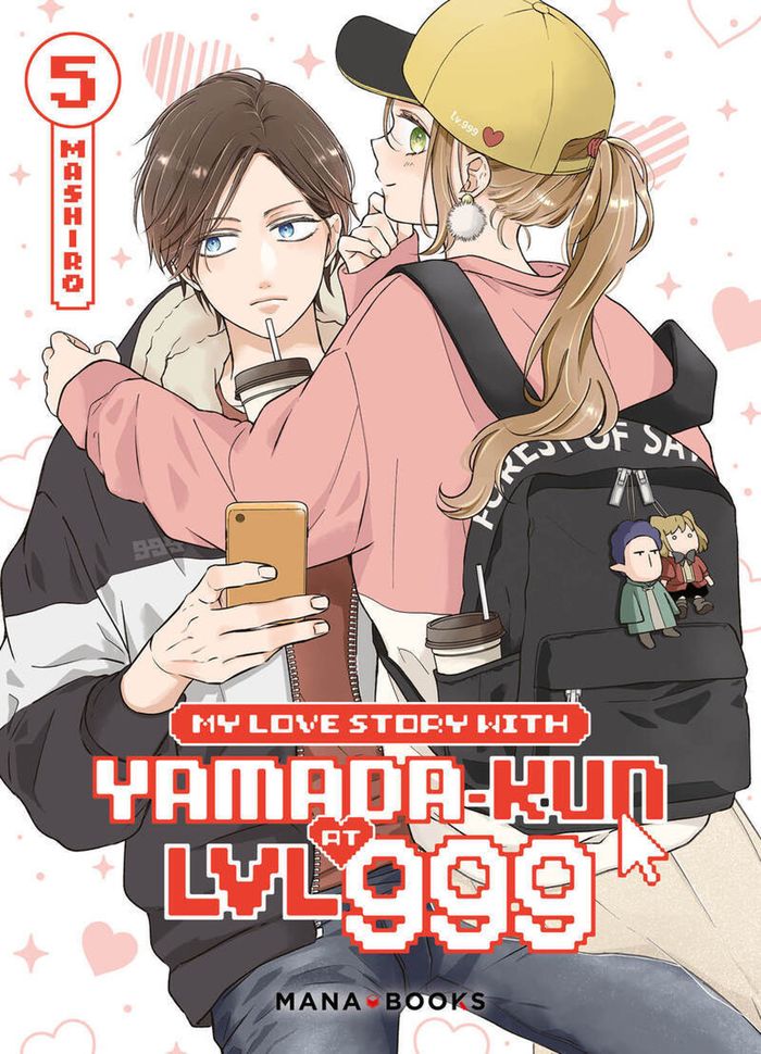Couverture du livre « My love story with Yamada-kun at LVL 999 » de Mashiro, librairie Les Contes Infusés à Corte