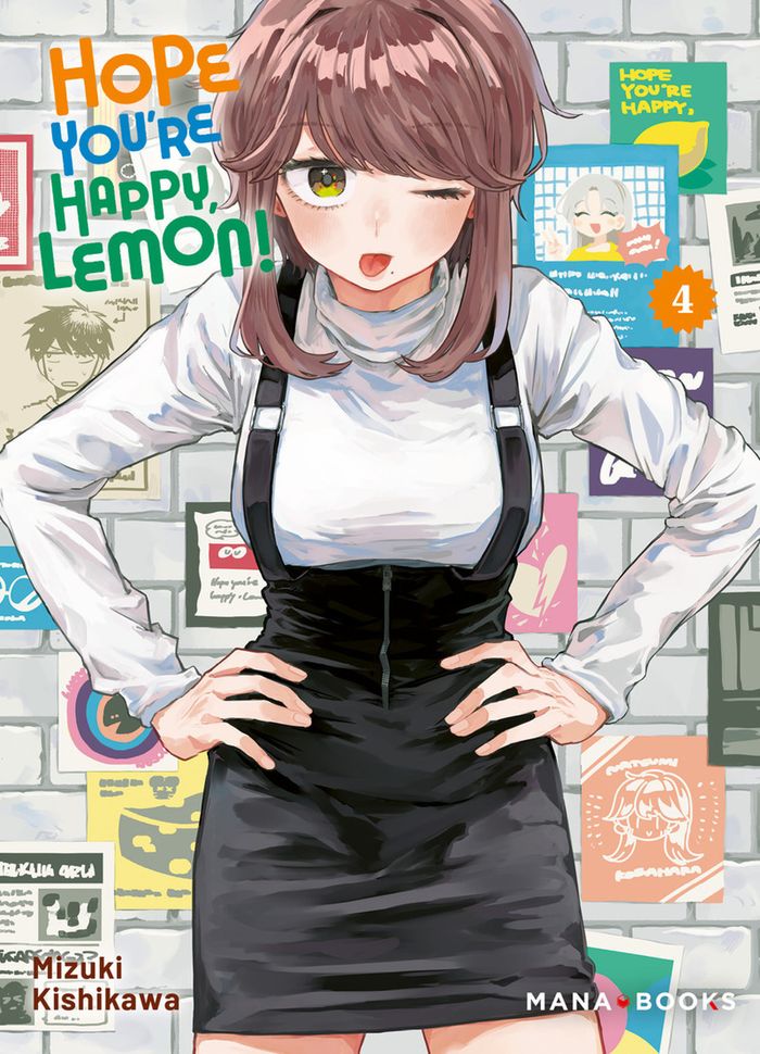 Couverture du livre « Hope you're happy, Lemon ! » de Mizuki Kishikawa, librairie Les Contes Infusés à Corte