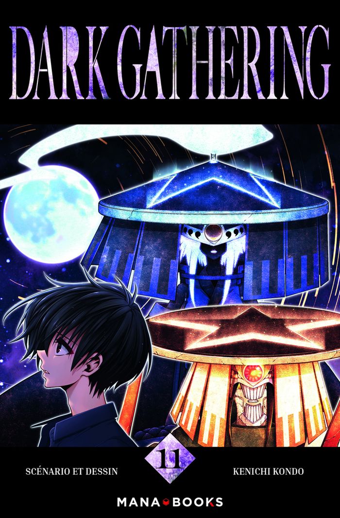 Couverture du livre « Dark gathering » de Ken'ichi Kondō, librairie Les Contes Infusés à Corte
