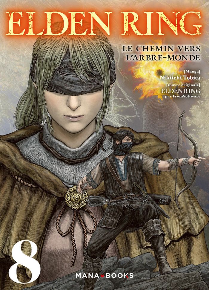 Couverture du livre « Elden ring : le chemin vers l'Arbre-Monde » de Nikiichi Tobita, librairie Les Contes Infusés à Corte
