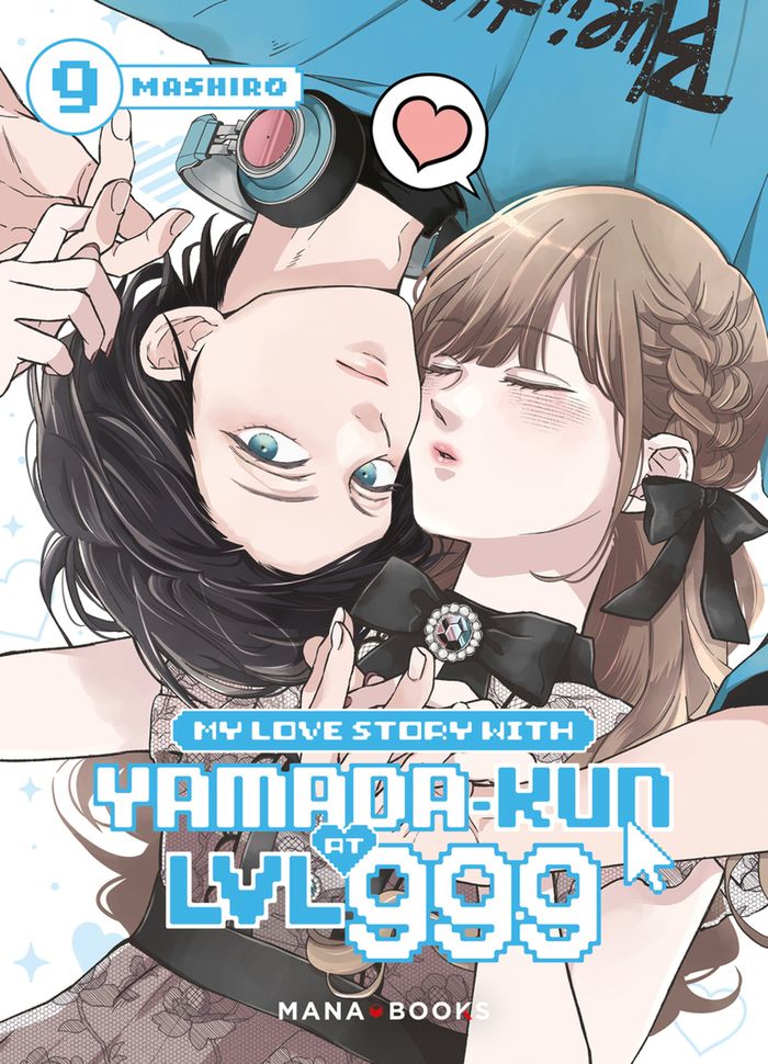 Couverture du livre « My love story with Yamada-kun at LVL 999 » de Mashiro, librairie Les Contes Infusés à Corte