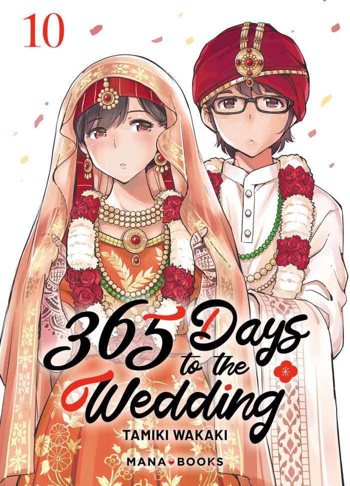 Couverture du livre « 365 days to the wedding » de Tamiki Wakaki, librairie Les Contes Infusés à Corte