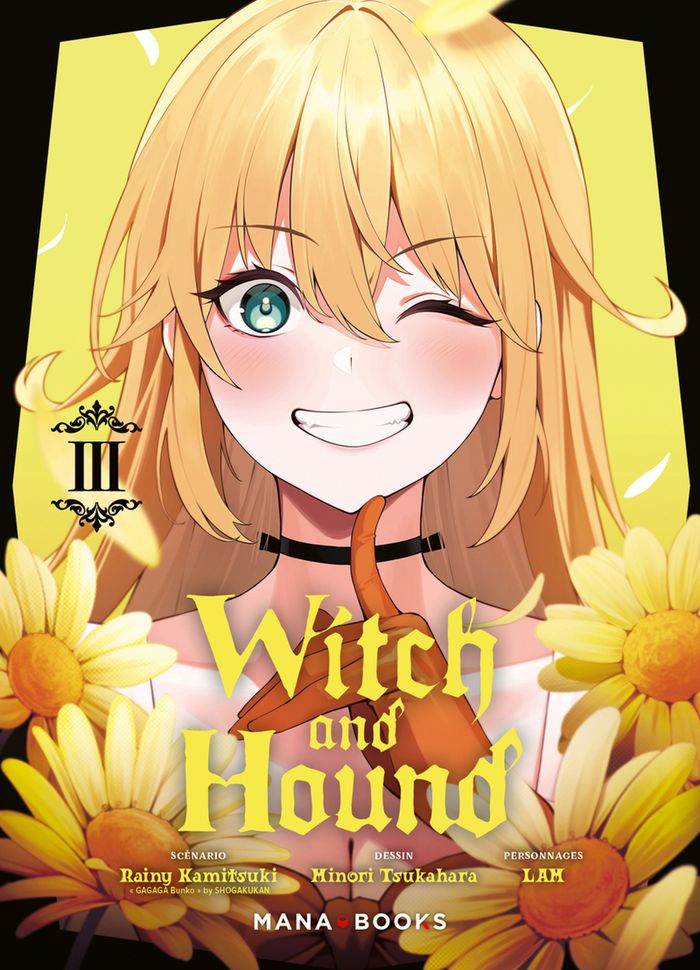 Couverture du livre « Witch and hound » de Kamitsukireinī, librairie Les Contes Infusés à Corte