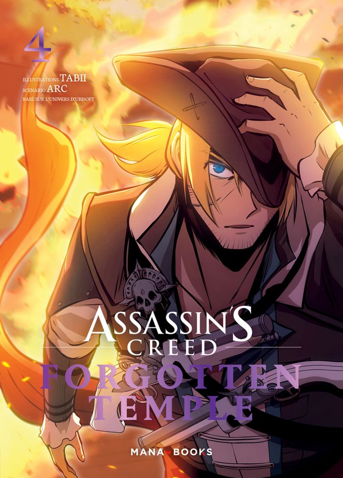 Couverture du livre « Assassin's creed : forgotten temple » de Tabii, librairie Les Contes Infusés à Corte