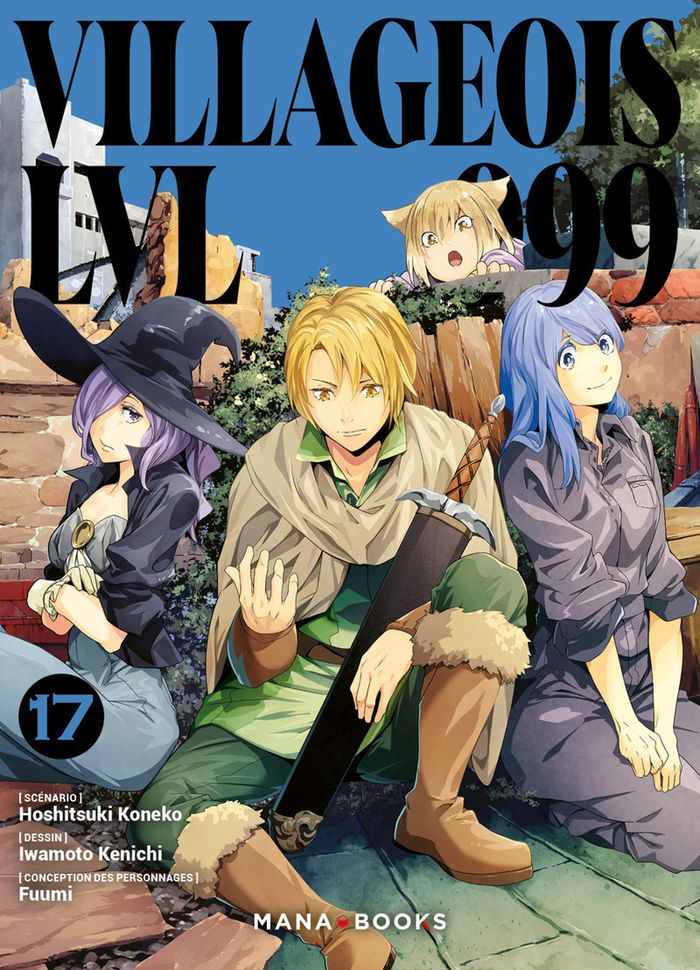 Couverture du livre « Villageois LVL 999 » de Koneko Hoshitsuki, librairie Les Contes Infusés à Corte