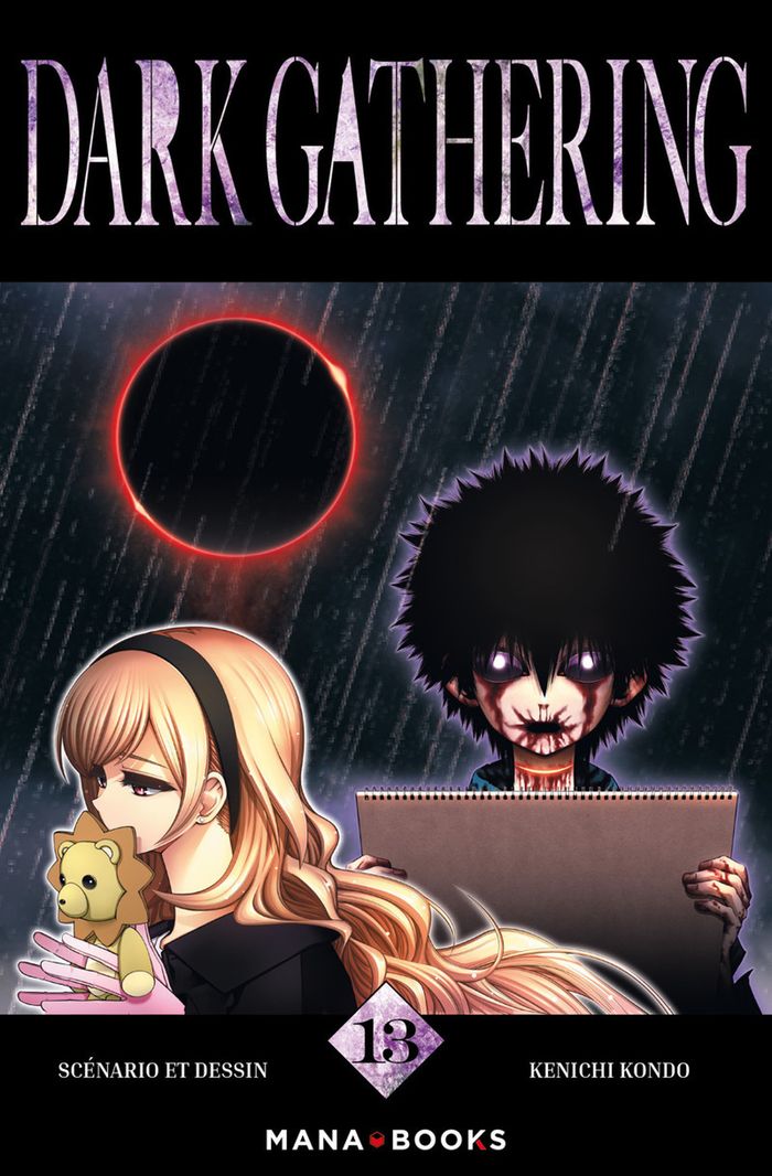 Couverture du livre « Dark gathering » de Ken'ichi Kondō, librairie Les Contes Infusés à Corte
