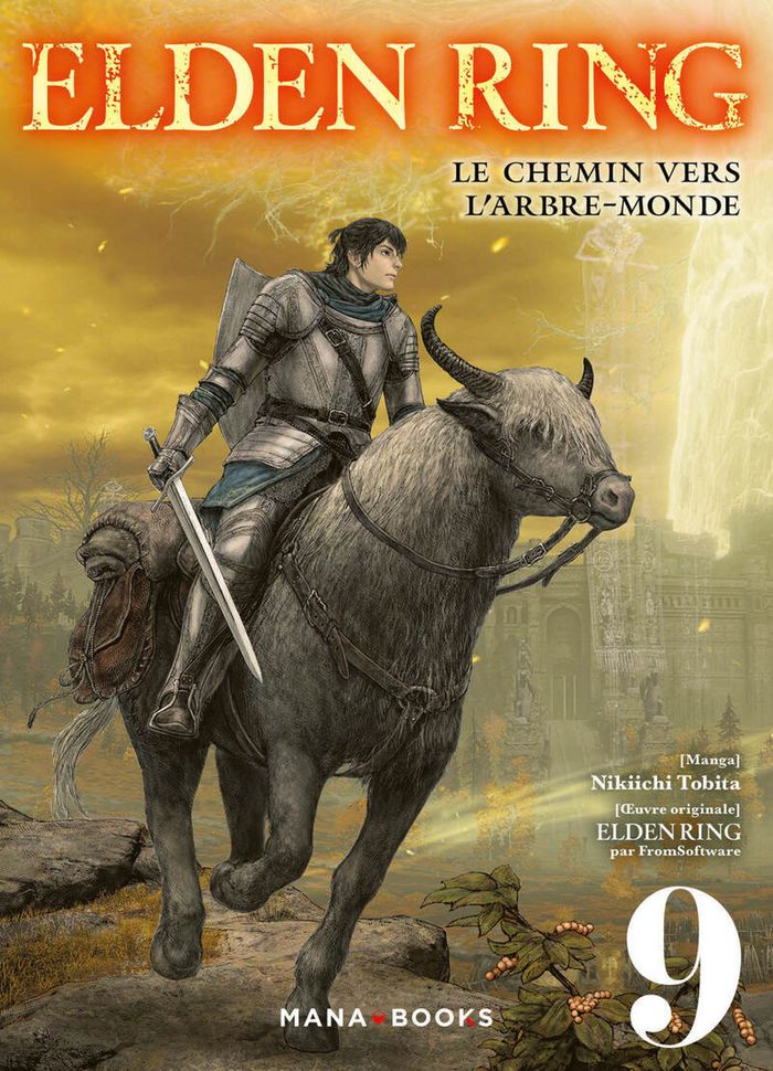 Couverture du livre « Elden ring : le chemin vers l'Arbre-Monde » de Nikiichi Tobita, librairie Les Contes Infusés à Corte