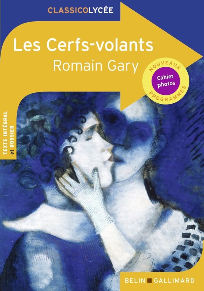Couverture du livre « Les cerfs-volants » de Romain Gary, librairie Les Contes Infusés à Corte