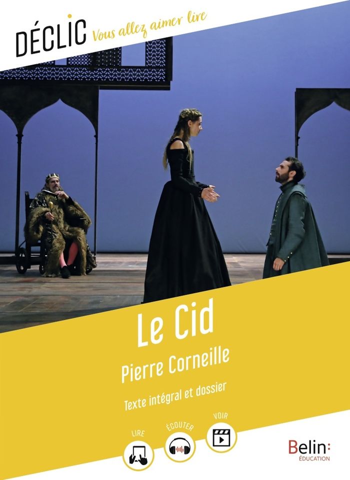 Couverture du livre « Le Cid » de Pierre Corneille, librairie Les Contes Infusés à Corte