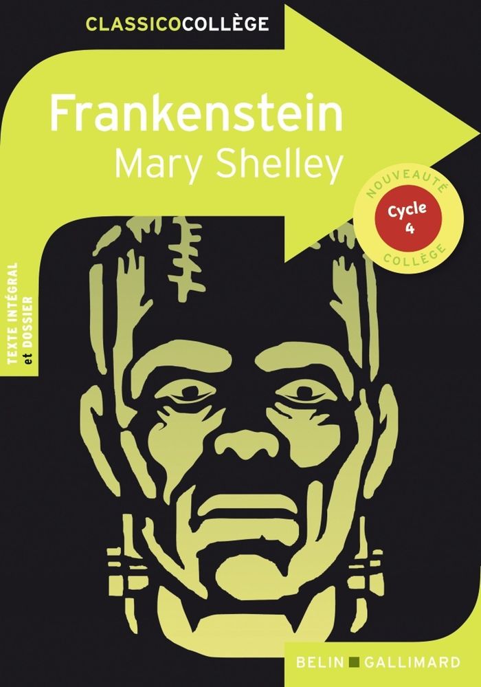Couverture du livre « Frankenstein : ou le Prométhée moderne » de Mary Wollstonecraft Shelley, librairie Les Contes Infusés à Corte