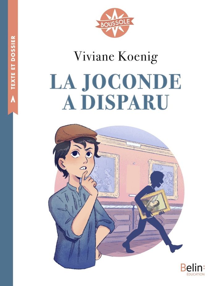 Couverture du livre « La Joconde a disparu » de Viviane Koenig, librairie Les Contes Infusés à Corte