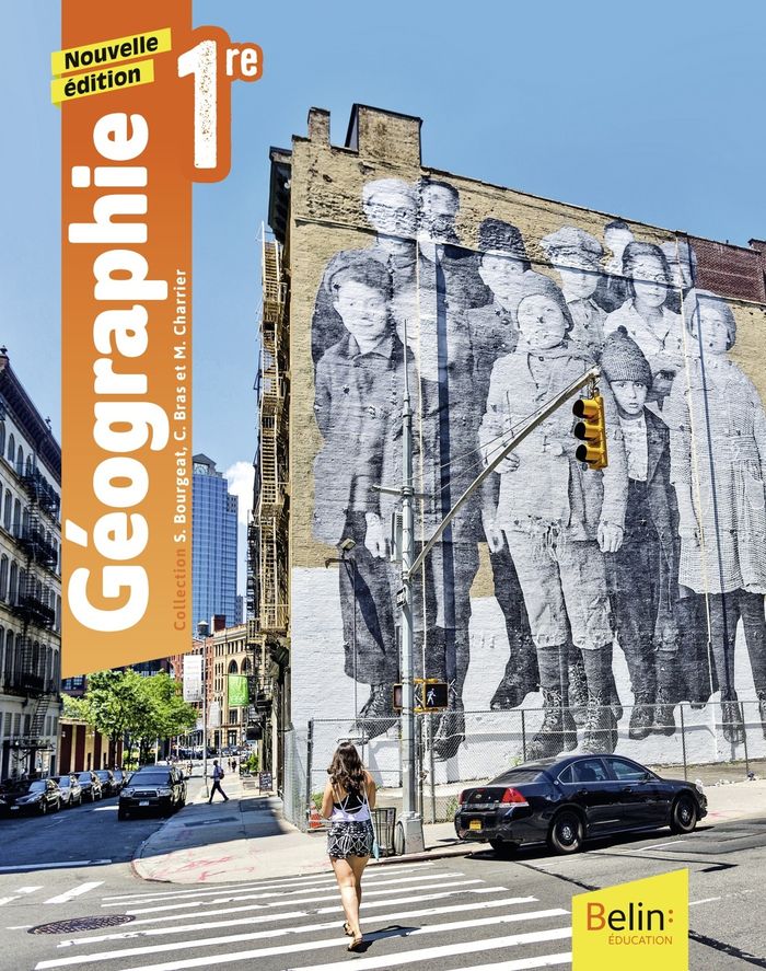 Couverture du livre « Géographie, 1re », librairie Les Contes Infusés à Corte