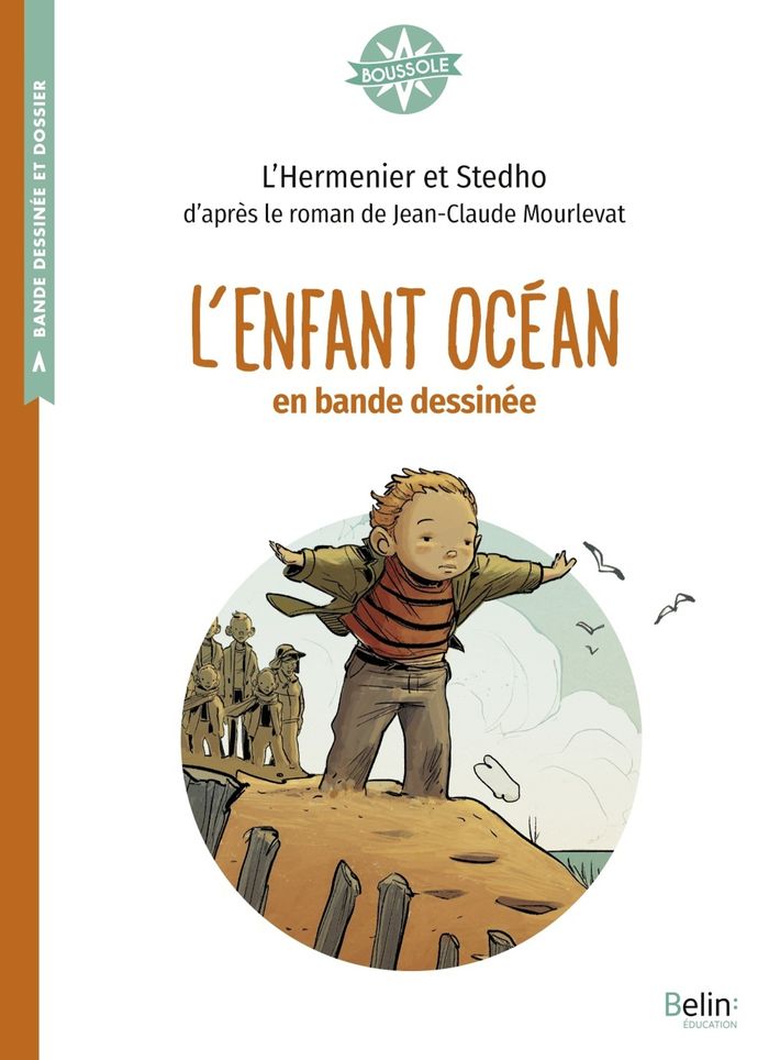 Couverture du livre « L'enfant océan : en bande dessinée » de Maxe L'Hermenier, librairie Les Contes Infusés à Corte