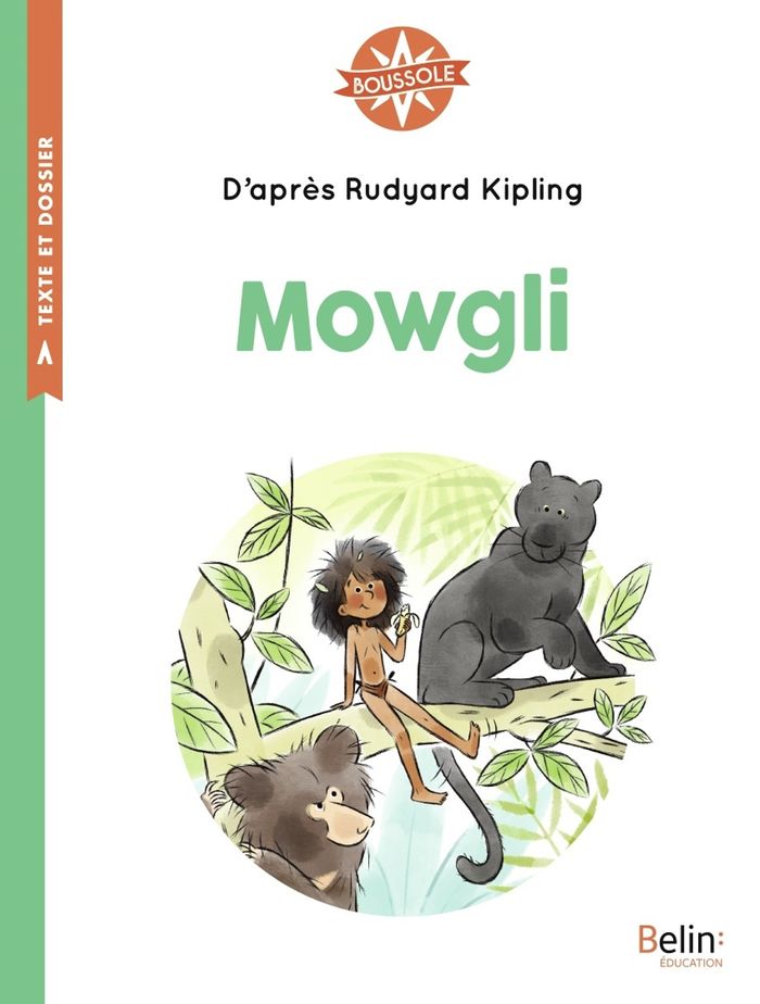 Couverture du livre « Mowgli », librairie Les Contes Infusés à Corte