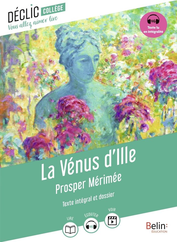 Couverture du livre « La Vénus d'Ille », librairie Les Contes Infusés à Corte