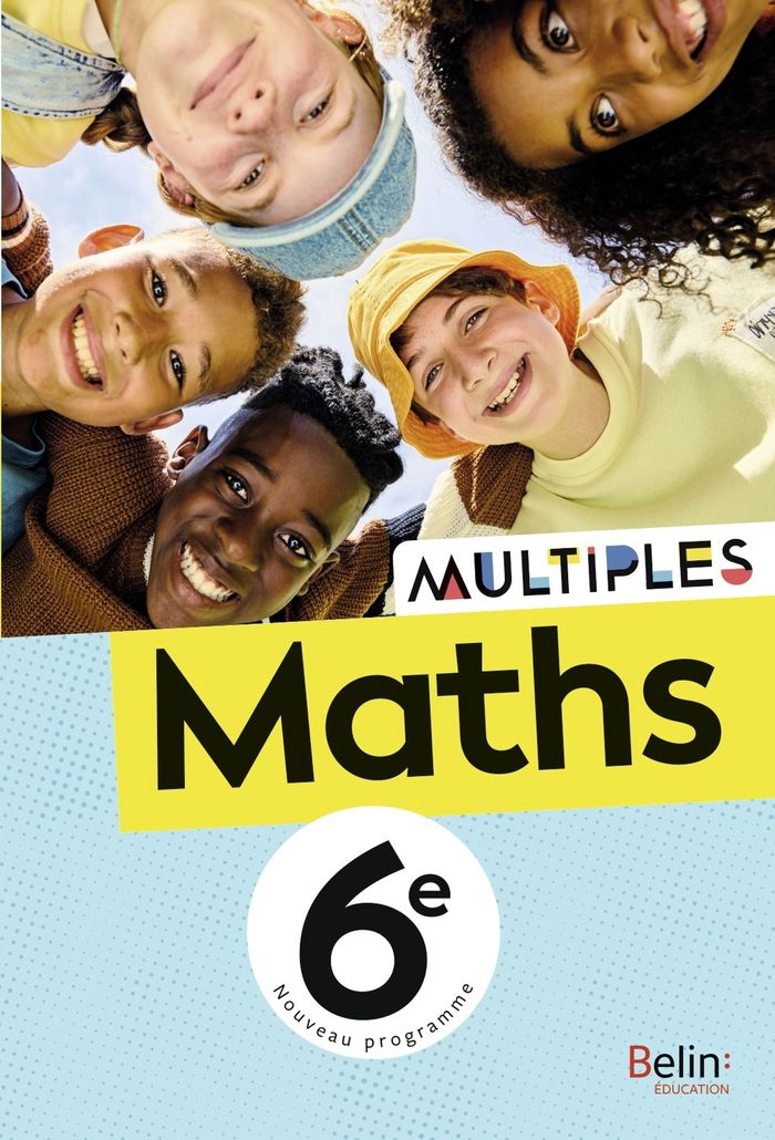 Couverture du livre « Maths, 6e : nouveau programme » de Florian Odor, librairie Les Contes Infusés à Corte