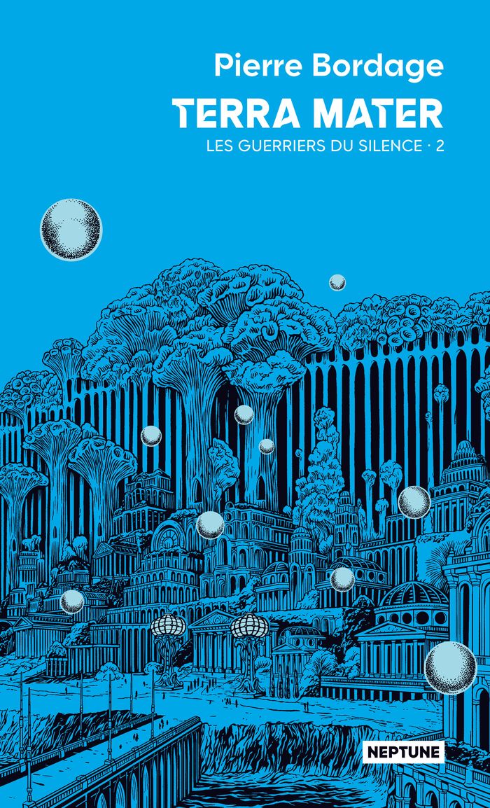 Couverture du livre « Terra mater » de Pierre Bordage, librairie Les Contes Infusés à Corte