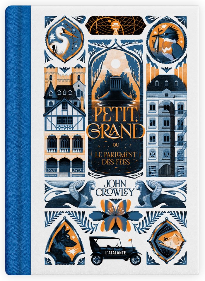 Couverture du livre « Petit, grand ou Le parlement des fées » de John Crowley, librairie Les Contes Infusés à Corte