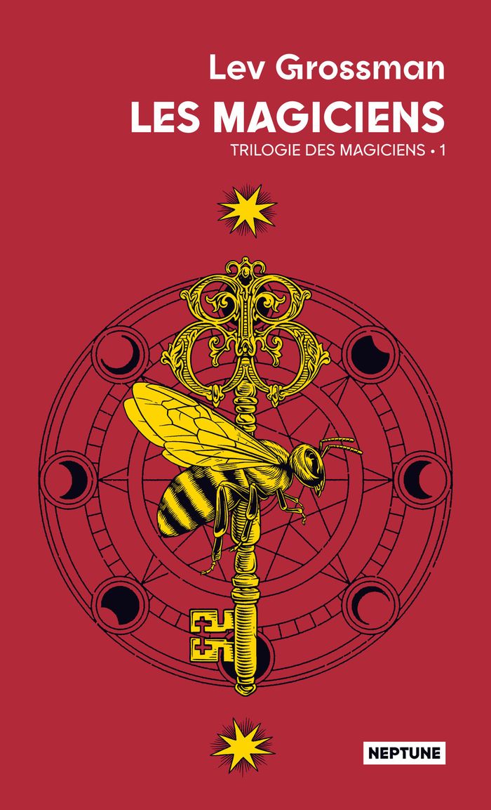 Couverture du livre « Les Magiciens » de Lev Grossman, librairie Les Contes Infusés à Corte