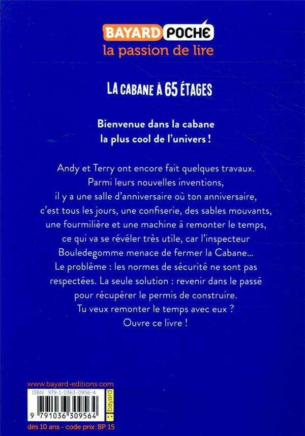 Quatrième de couverture de « LA CABANE A 13 ETAGES POCHE , TOME 05 - LA CABANE A 65 ETAGES »
