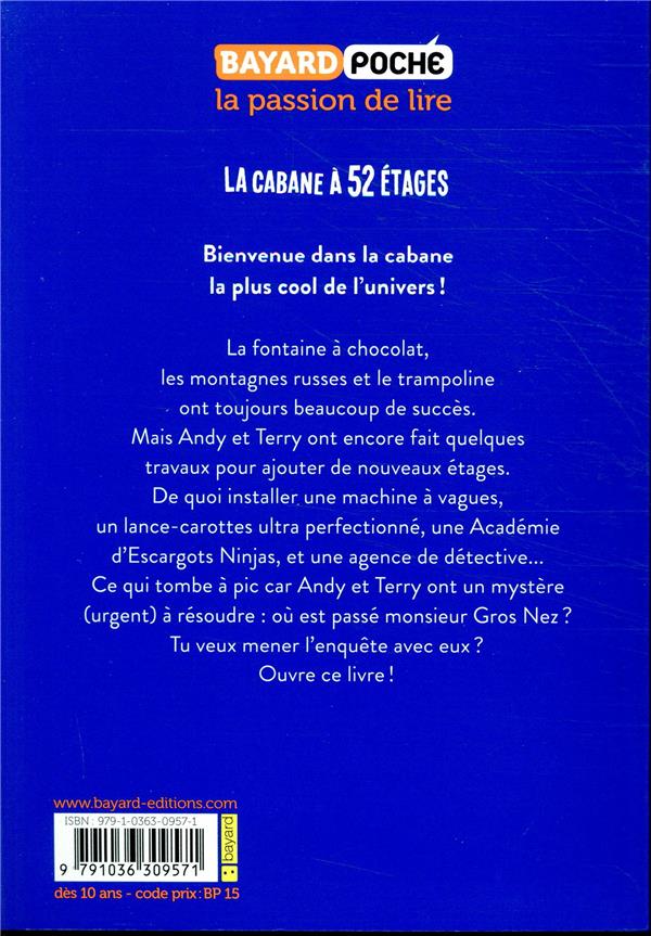 Quatrième de couverture de « LA CABANE A 13 ETAGES POCHE , TOME 04 - LA CABANE A 52 ETAGES »