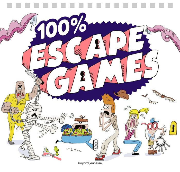 Couverture du livre « 100 % ESCAPE GAMES », librairie Les Contes Infusés à Corte