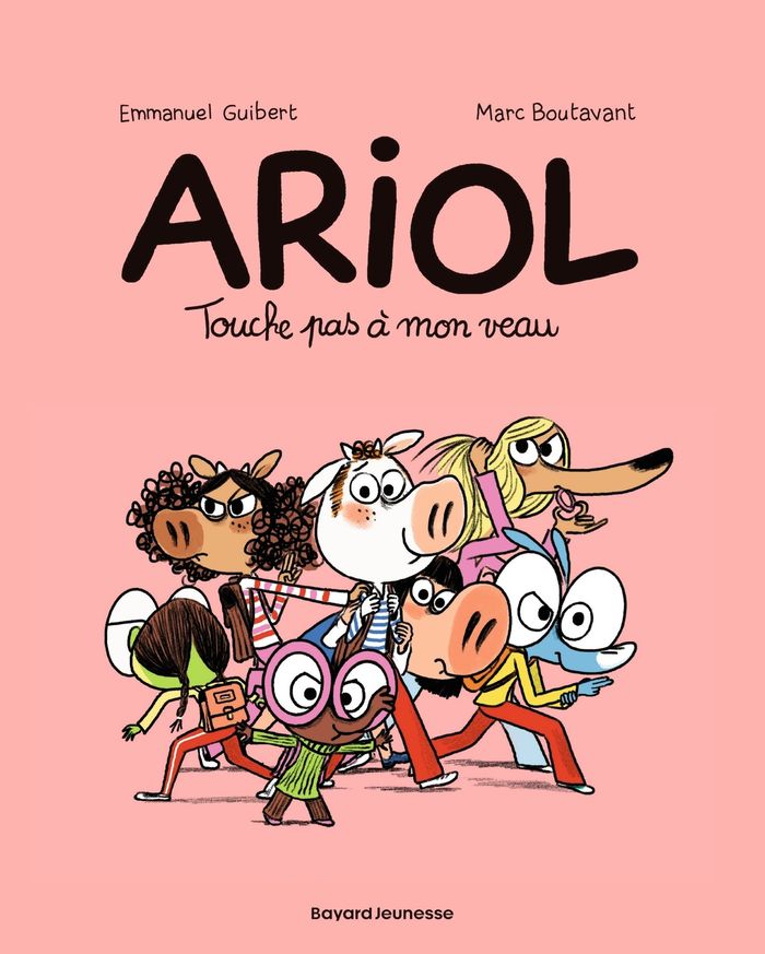 Couverture du livre « ARIOL, TOME 15 - TOUCHE PAS A MON VEAU », librairie Les Contes Infusés à Corte