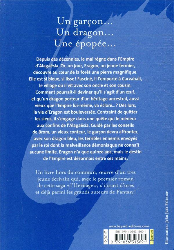 Quatrième de couverture de « ERAGON POCHE, TOME 01 »