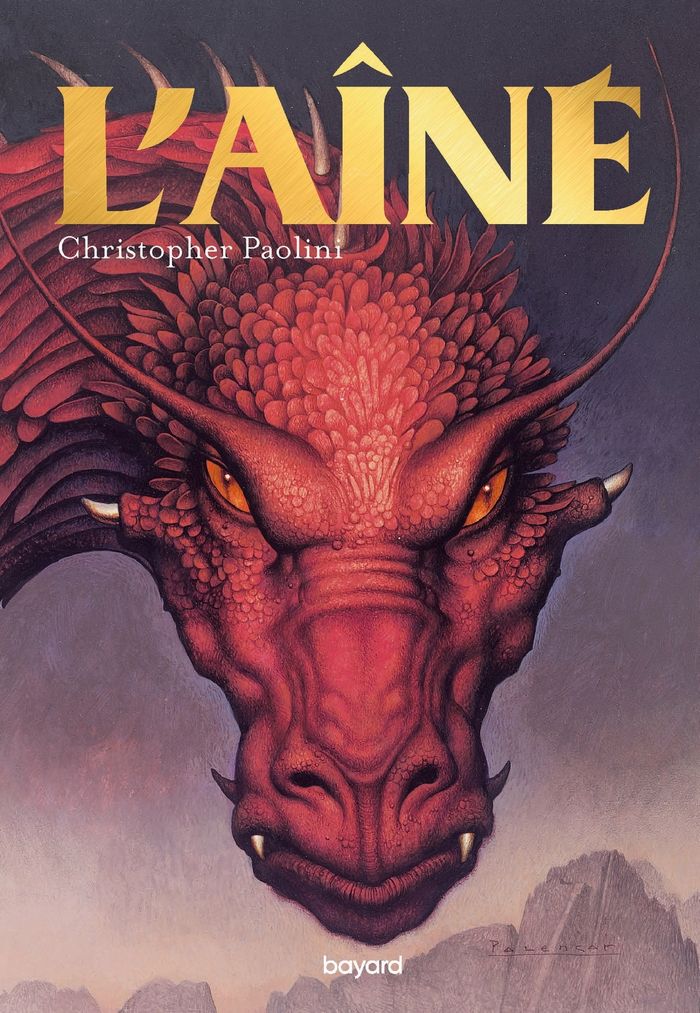 Couverture du livre « ERAGON POCHE, TOME 02 - L'AINE » de Christopher Paolini, librairie Les Contes Infusés à Corte