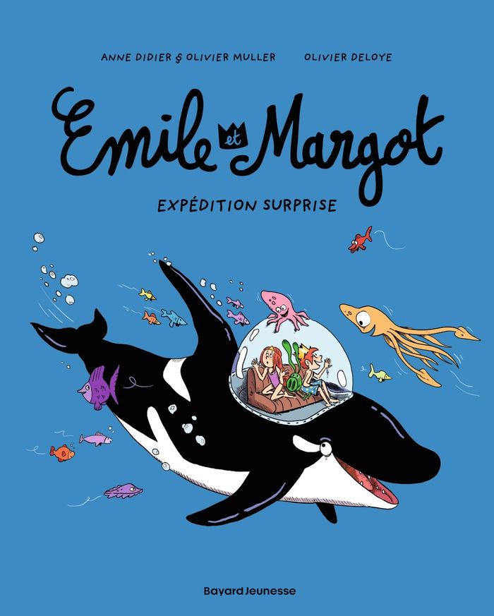 Couverture du livre « EMILE ET MARGOT, TOME 10 - EXPEDITION SURPRISE », librairie Les Contes Infusés à Corte