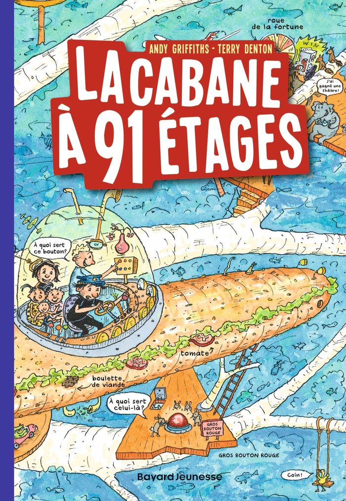 Couverture du livre « LA CABANE A 13 ETAGES POCHE , TOME 07 - LA CABANE A 91 ETAGES POCHE », librairie Les Contes Infusés à Corte