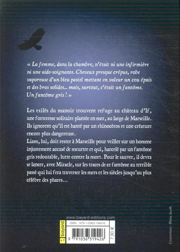 Quatrième de couverture de « Le phare des brumes »