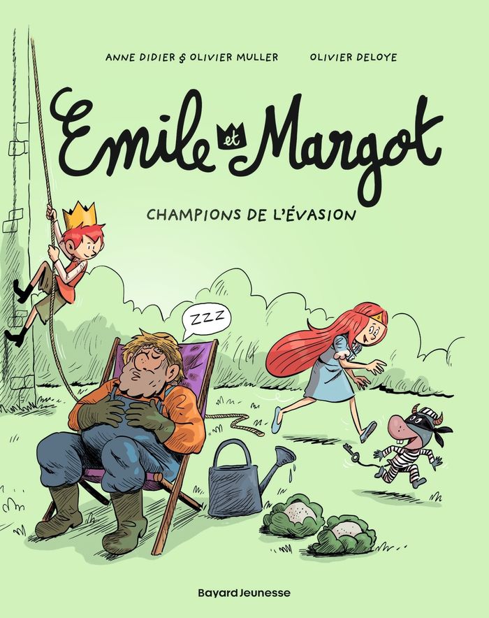 Couverture du livre « EMILE ET MARGOT, TOME 12 - CHAMPIONS DE L'EVASION », librairie Les Contes Infusés à Corte