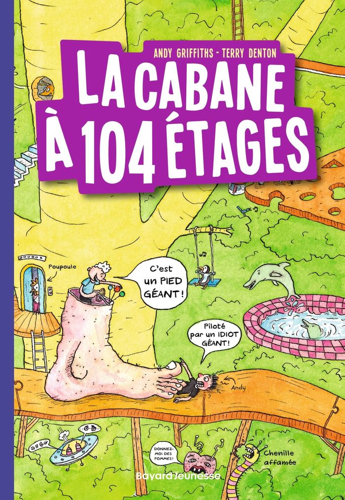 Couverture du livre « LA CABANE A 13 ETAGES POCHE , TOME 08 - LA CABANE A 104 ETAGES POCHE », librairie Les Contes Infusés à Corte
