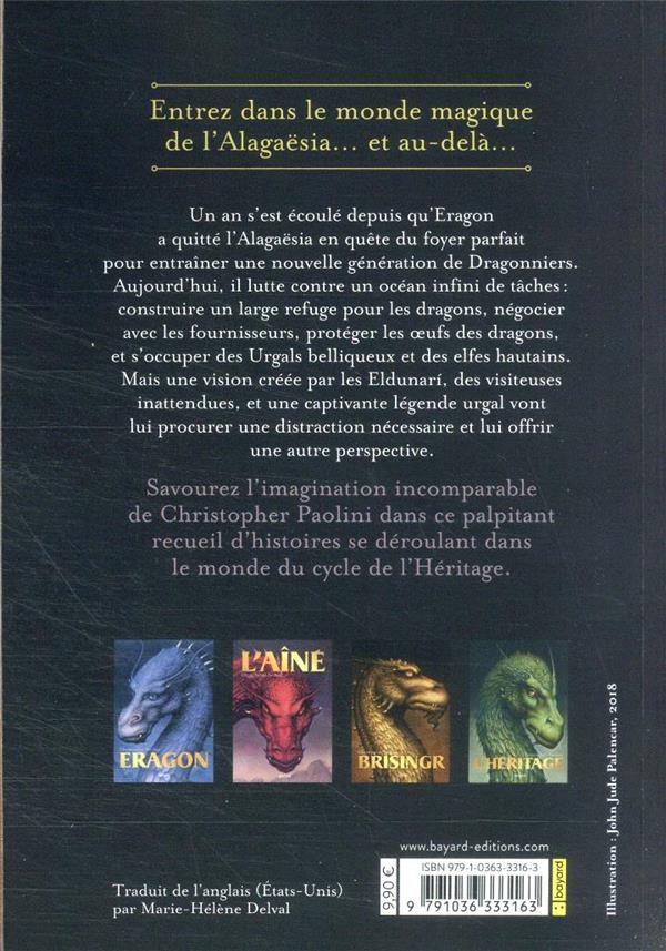 Quatrième de couverture de « La fourchette, la sorcière et le dragon »