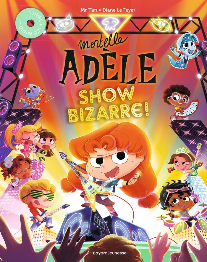 Couverture du livre « MORTELLE ADELE - SHOW BIZARRE ! », librairie Les Contes Infusés à Corte