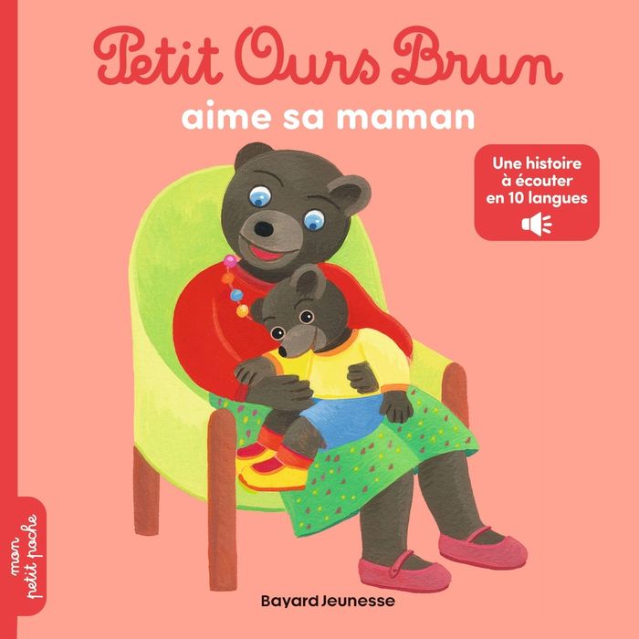 Couverture du livre « Petit Ours brun aime sa maman » de Marie Aubinais, librairie Les Contes Infusés à Corte