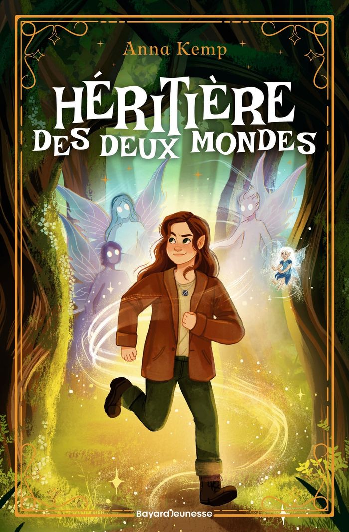 Couverture du livre « Héritière des deux mondes » de Anna Kemp, librairie Les Contes Infusés à Corte