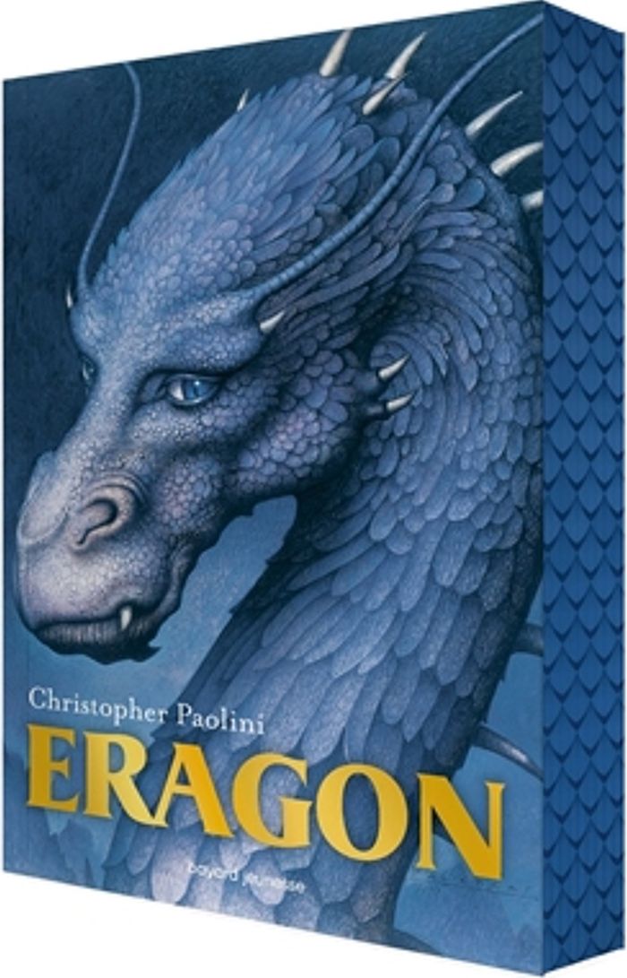 Couverture du livre « Eragon » de Christopher Paolini, librairie Les Contes Infusés à Corte