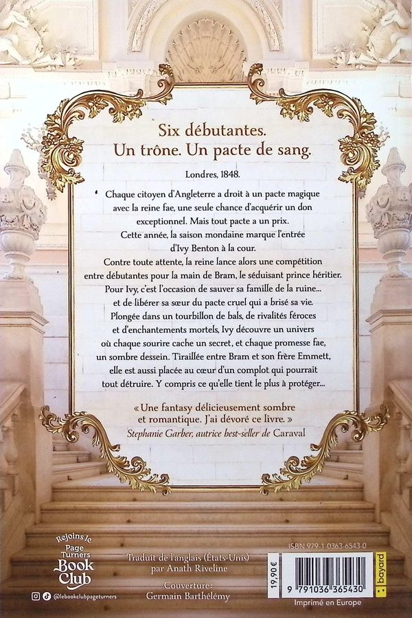 Quatrième de couverture de « LE PACTE DES ROSES, TOME 01 »